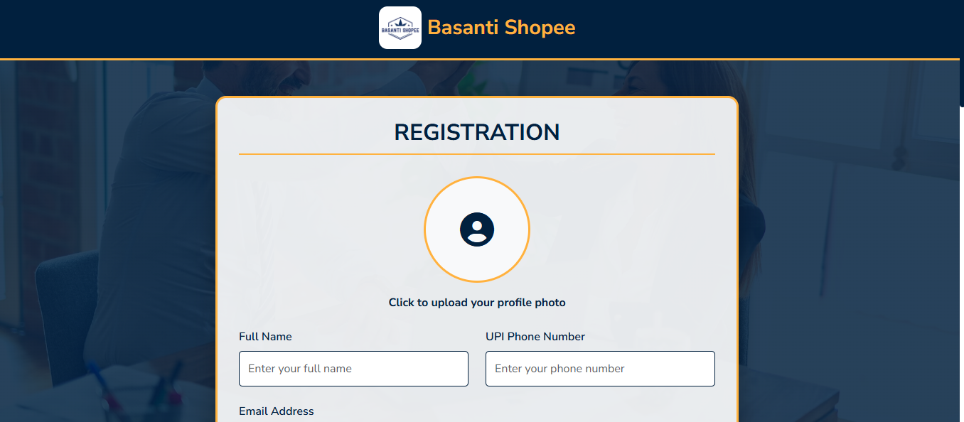 Basanti Shopee MLM Website